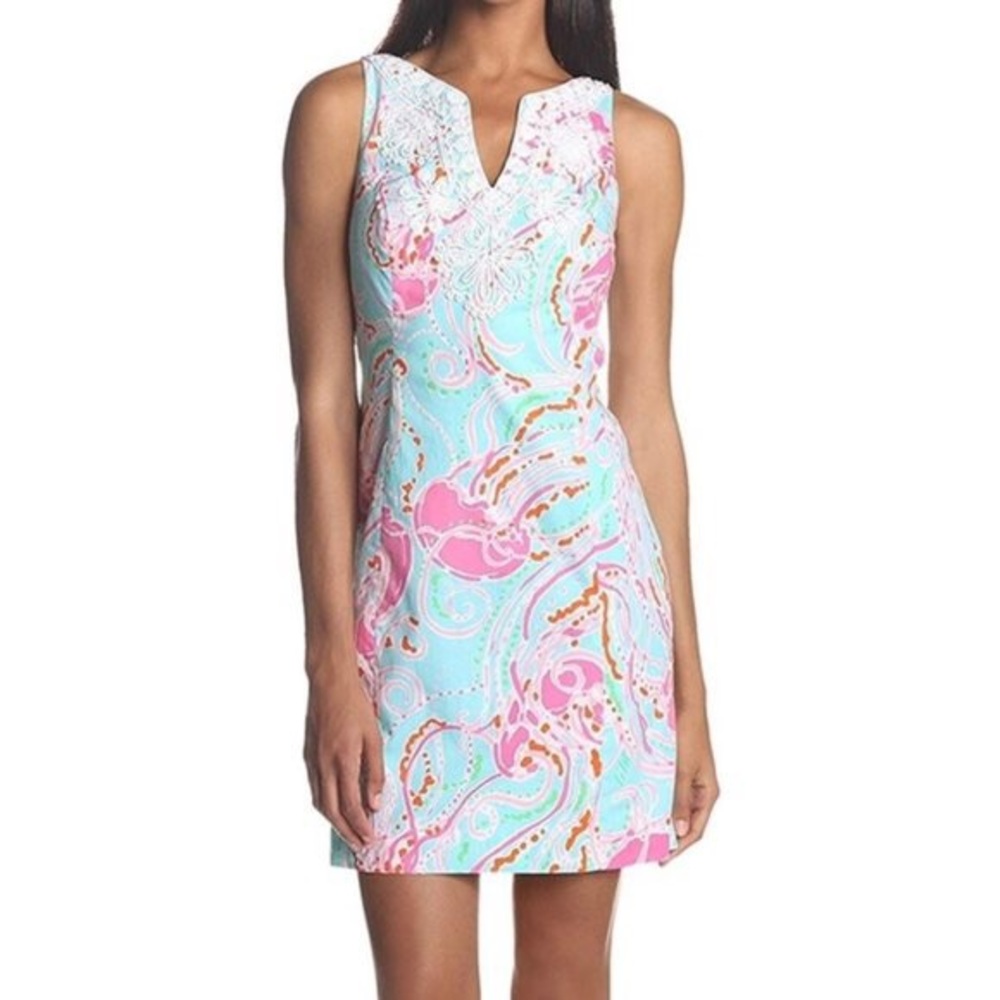 Lilly Pulitzer Jellies Be Jammin’ Shift Dress